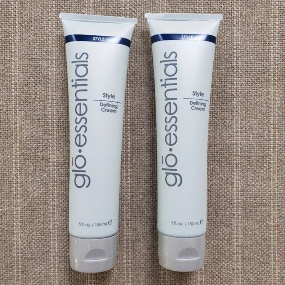 New Glo-Essentials Style Defining Cream Set 2 5 fl oz bottles Conditioning Cream
